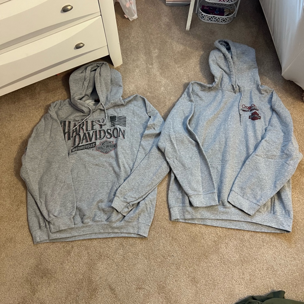 Bundle of men’s Harley Davidson sweatshirts